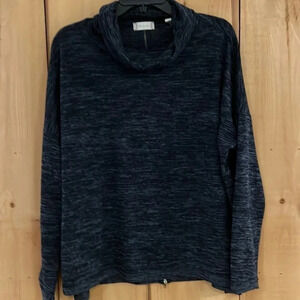 Altar’d State oversized navy mock neck sweater Size S